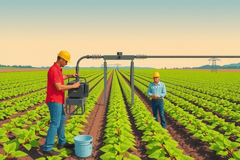 滴灌系统施工与运行管理怎么做才能高效节水并保障作物生长？