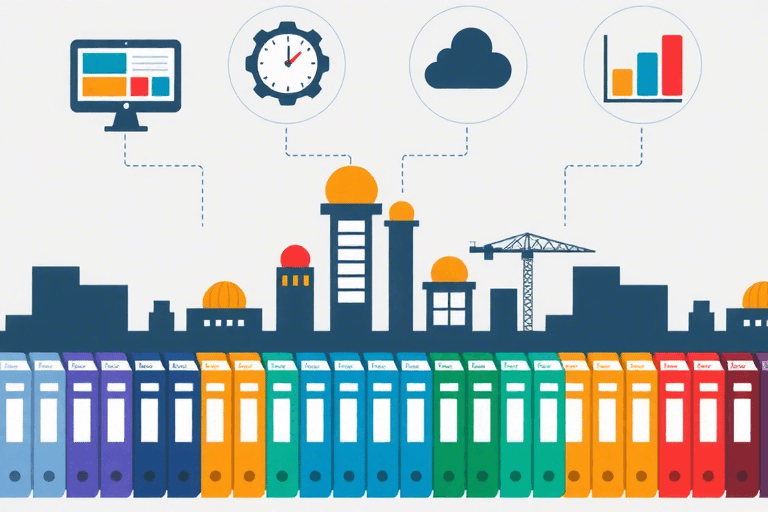 如何构建高效实用的建设工程管理资料库目录？