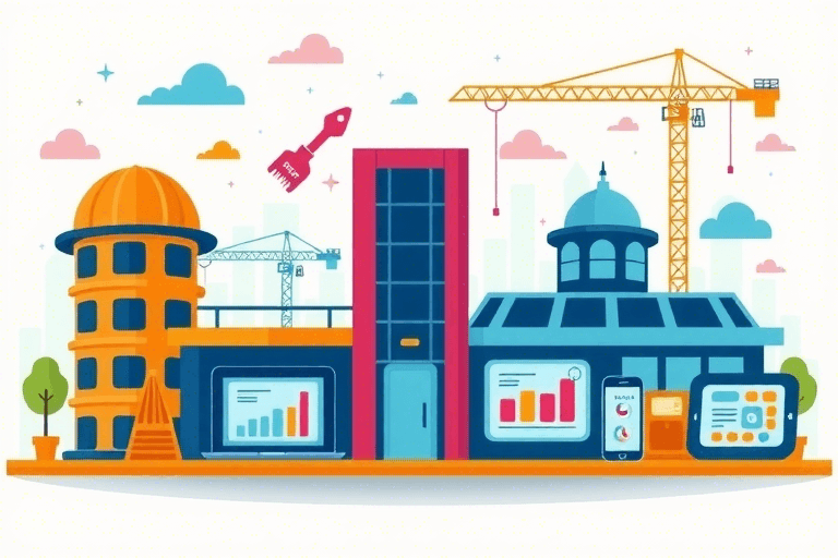 如何构建高效的施工现场管理系统？