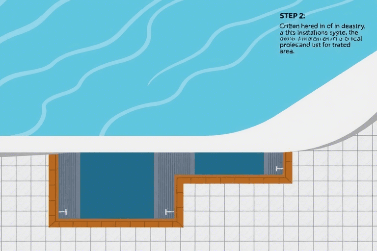 如何在瑶海区进行泳池加热系统的施工？有哪些需要注意的事项和步骤？