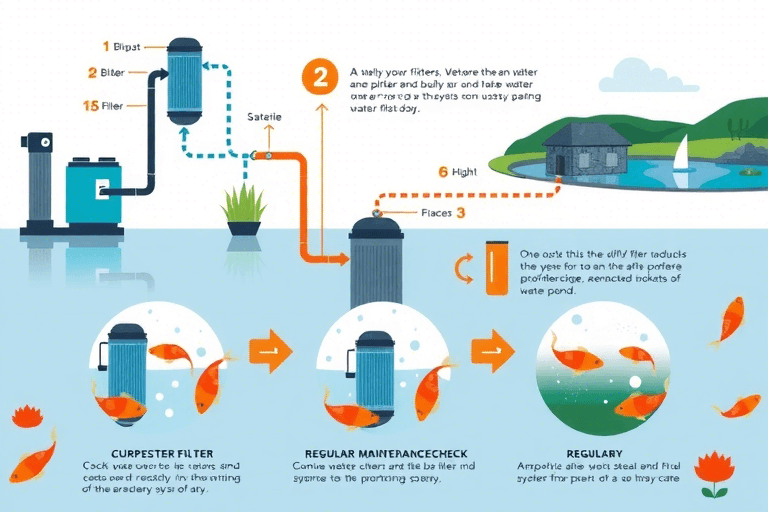如何正确施工武汉锦鲤池过滤系统？需要注意哪些关键步骤？