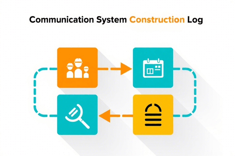 如何制作一份有效的通信系统安装施工记录表？
