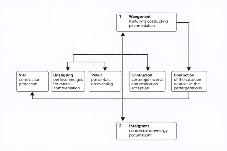 如何构建高效的土木工程资料管理流程图？