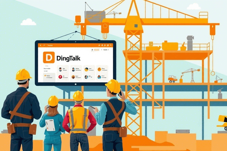 如何利用钉钉打造高效的施工现场管理系统？