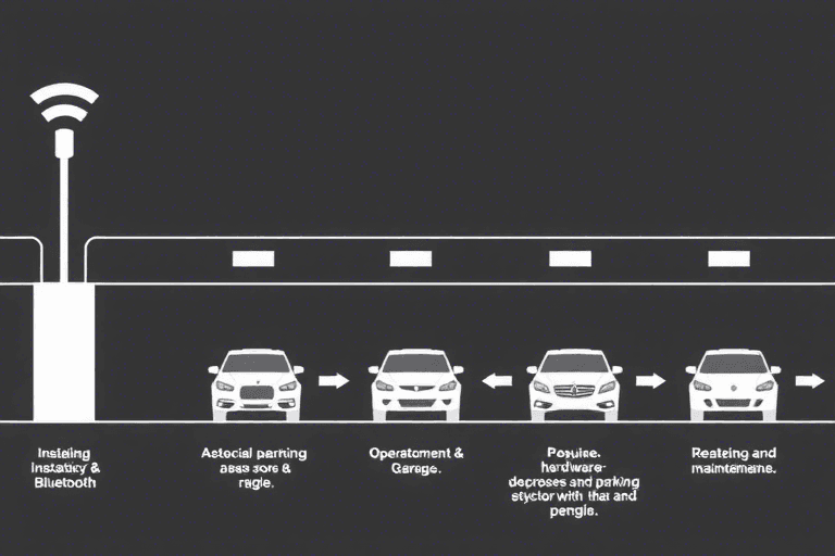 如何安装停车场蓝牙系统？具体施工步骤与注意事项有哪些？