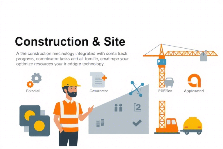 如何构建高效的路面施工现场管理系统？