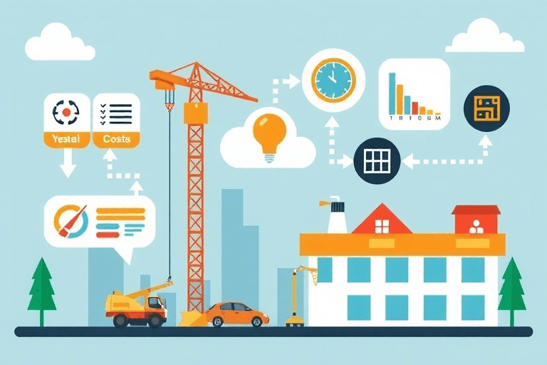 如何构建高效的施工现场管理系统？