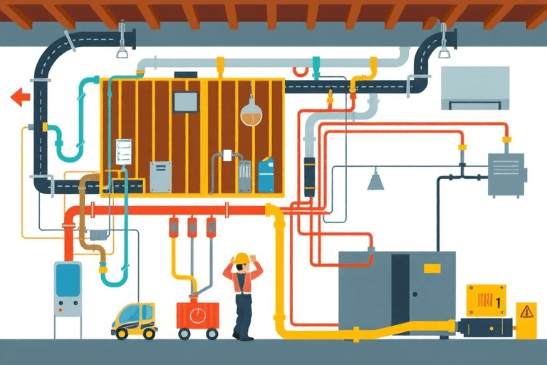 如何制作高质量的暖通系统施工动画演示？