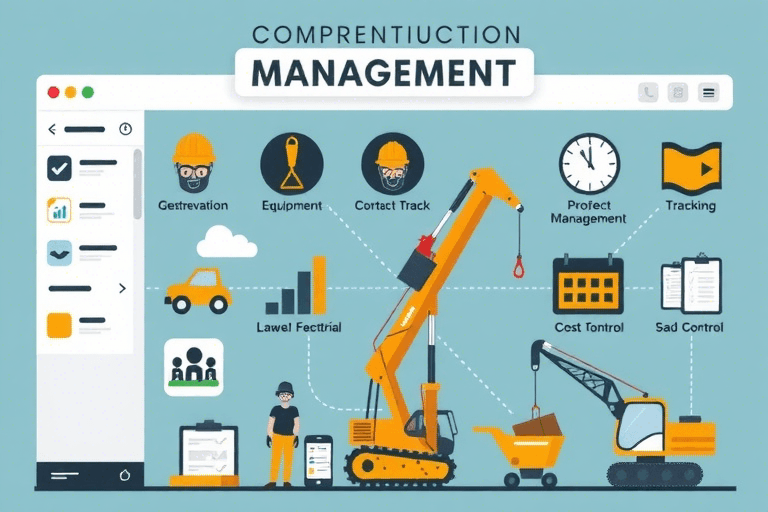 如何构建高效的施工现场综合管理系统？