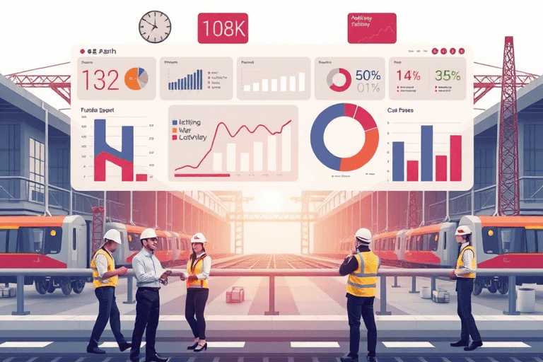 如何构建高效的铁路施工现场管理系统？