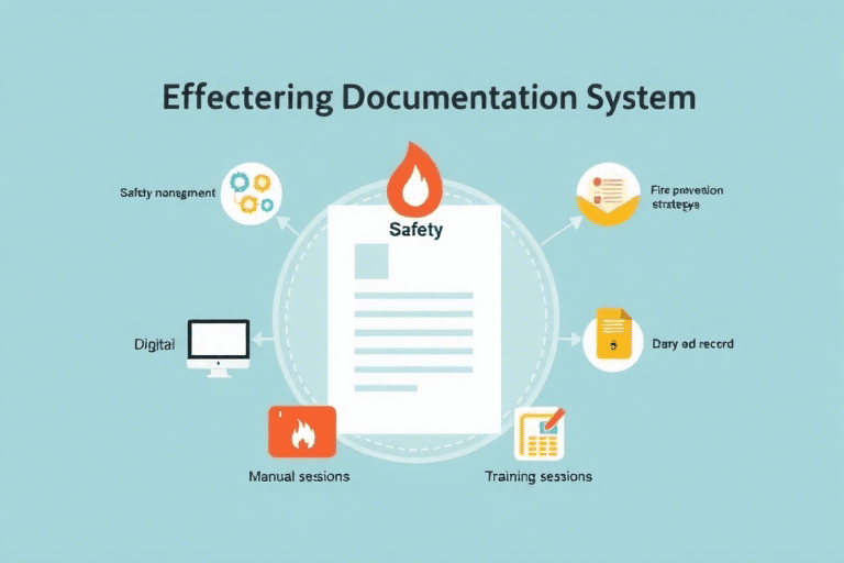 如何确保工程资料管理中的消防措施得当？