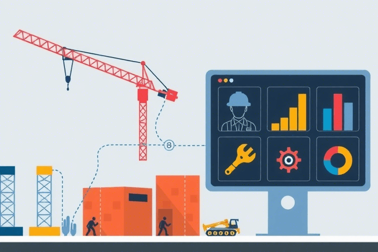 如何构建高效的工程现场施工管理系统？