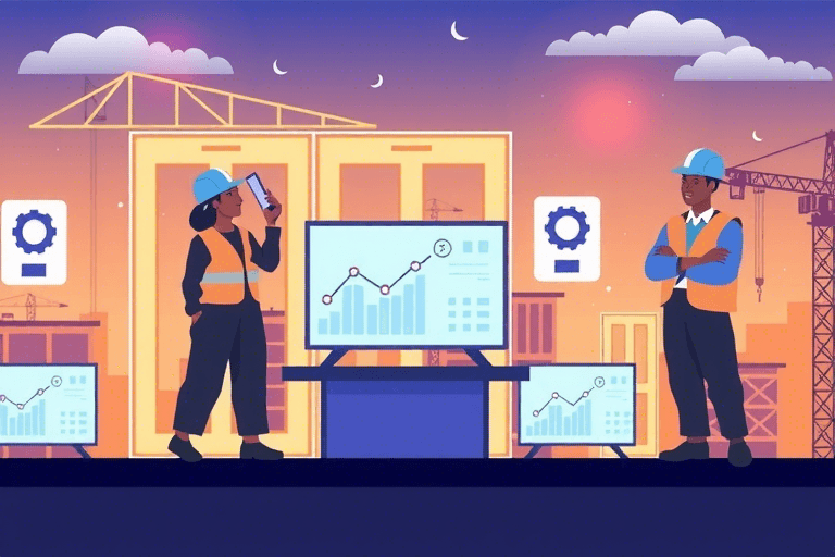 如何构建高效的施工现场管理系统？