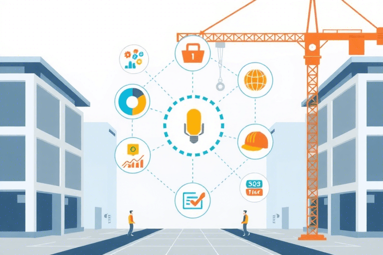 如何构建一个高效的甲方施工全流程管理系统？