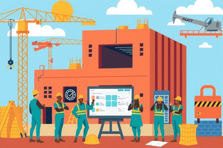 施工现场管理系统如何提升施工效率和质量？