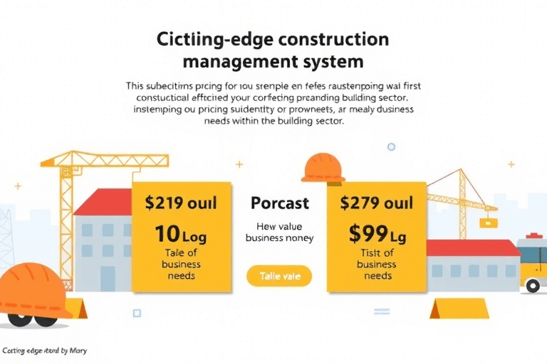 施工现场管理系统收费模式有哪些？如何选择最适合自己的方案？