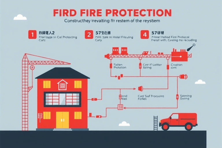 河北宾馆如何进行消防系统的安全施工？