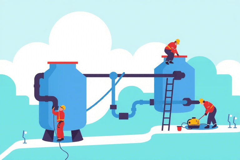 如何在施工现场有效地实施雨水回收系统？