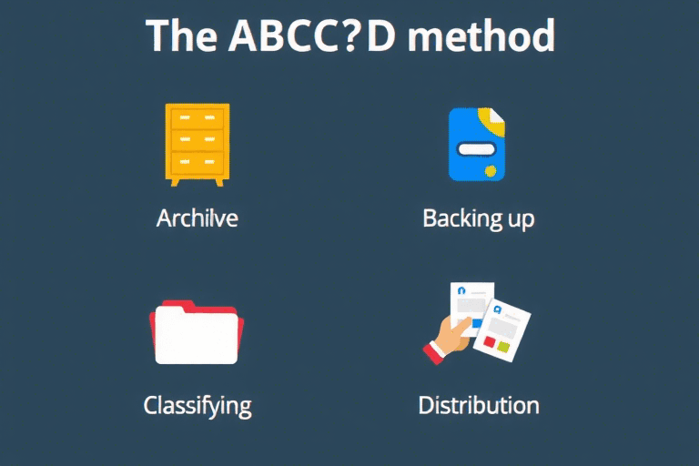 如何有效进行工程资料管理？ABCD四步法详解