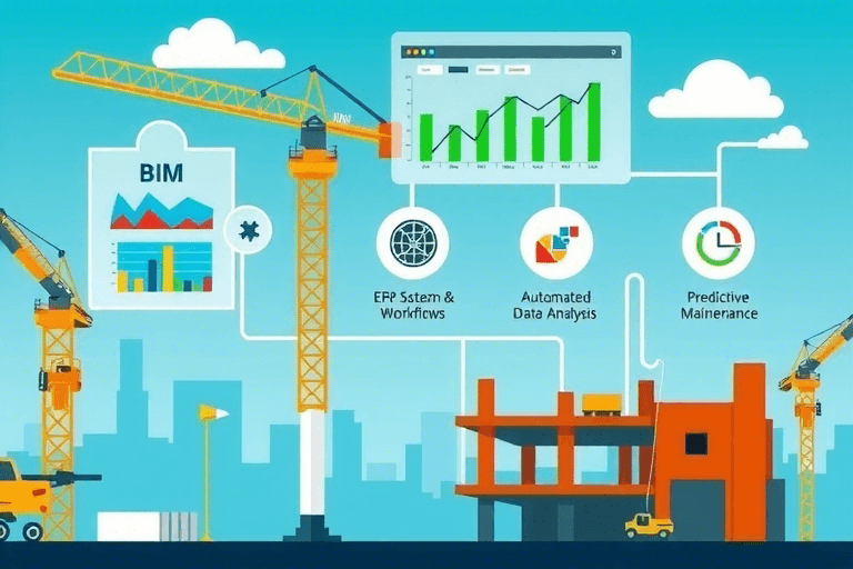 如何实现高效的施工现场数字管理系统？