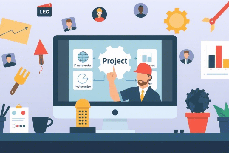 如何构建高效的现场施工项目管理系统？