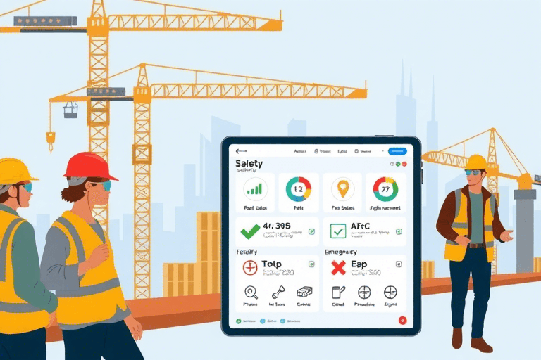 如何建立高效的施工现场安全管理系统？