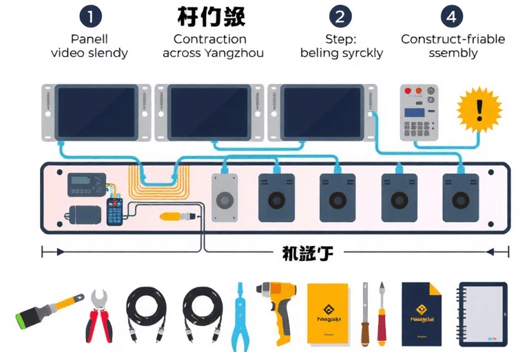 如何高效地完成扬州硬件视频系统的施工？
