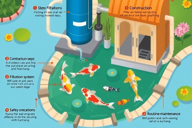 如何进行南昌锦鲤池过滤系统的施工？详细步骤和注意事项解析