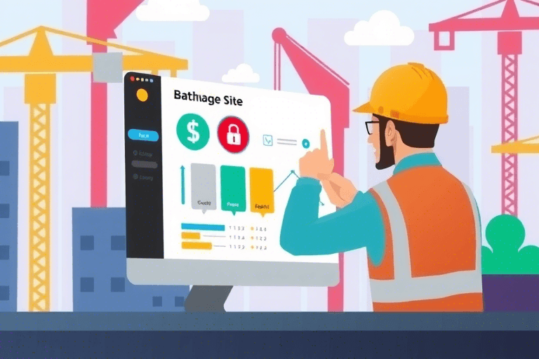 如何构建高效的施工现场管理系统？