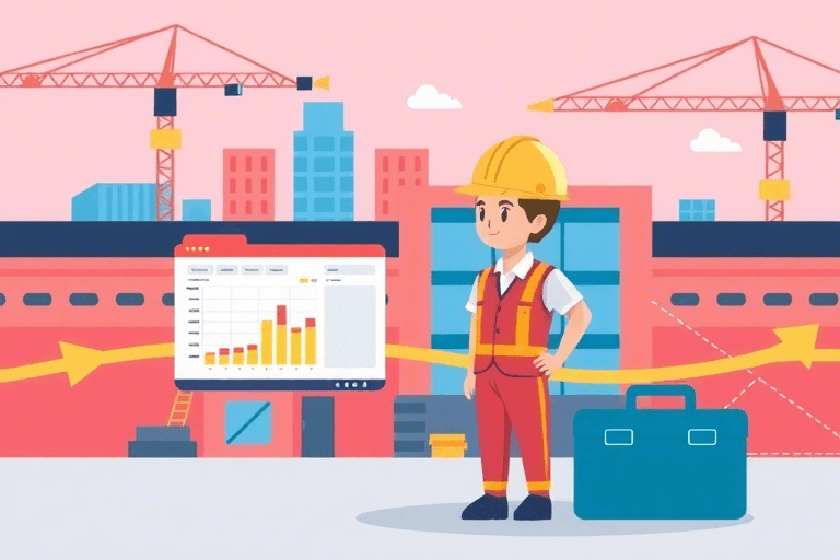 如何构建高效的绵竹现场施工员管理系统？