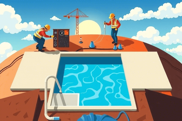 庐阳泳池加热系统施工应该如何进行？有哪些步骤和注意事项？