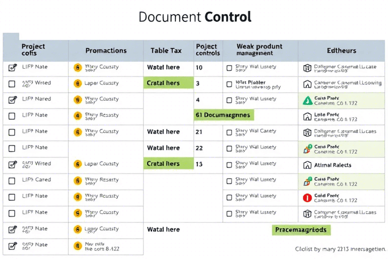 如何设计和制作高效的工程资料管理表格模板？