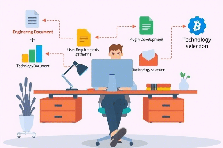 如何设计和开发一个高效的工程资料管理插件？