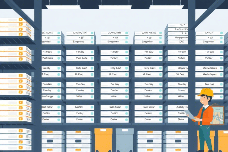 如何有效管理干煤棚工程资料？