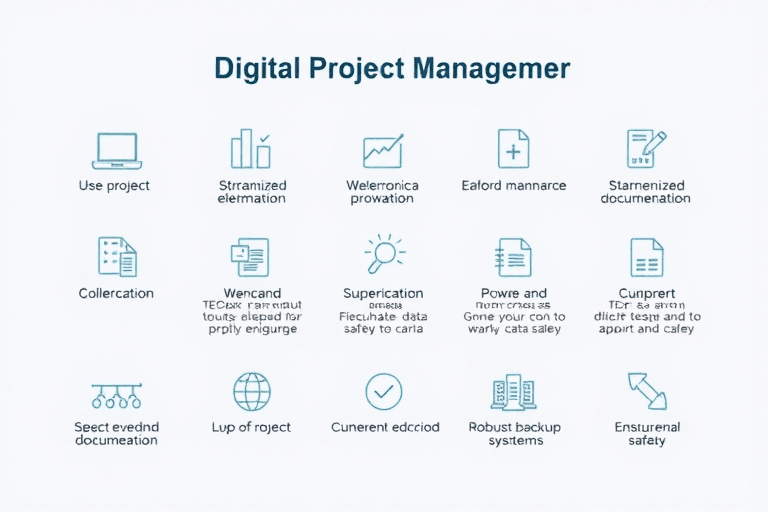 如何高效管理水运工程项目的资料？