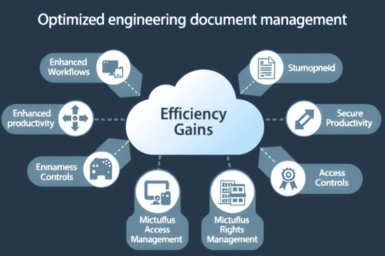 如何优化工程资料管理流程步骤以提高工作效率？