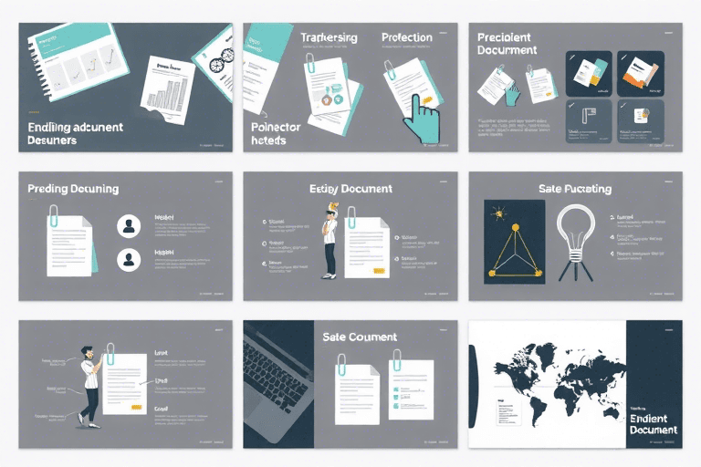 如何制作一份优秀的工程资料管理PPT模板？