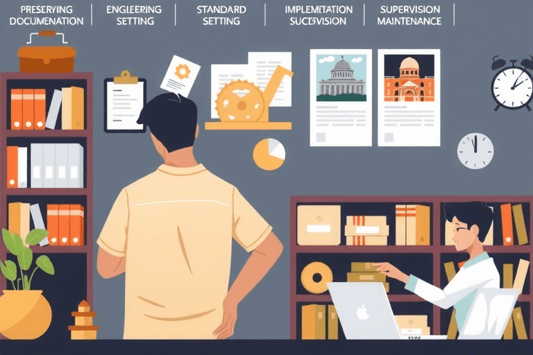 如何制定和执行文物工程资料管理规程？