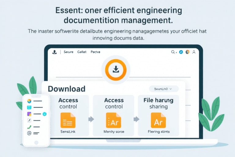 如何高效地使用森联工程资料管理软件进行资料下载？