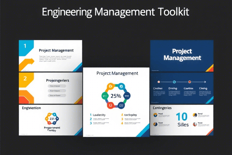 如何创建高效的工程管理资料库PPT？
