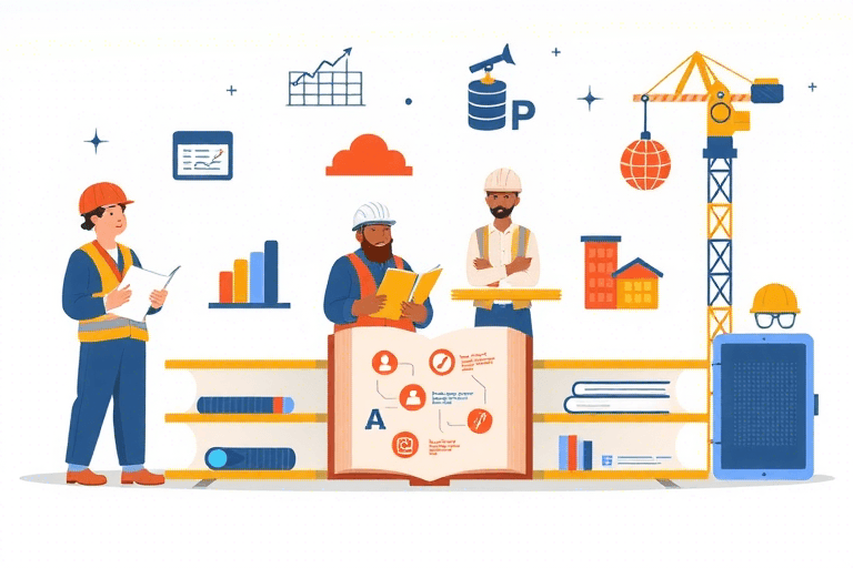 如何构建高效的建筑工程管理资料题库？