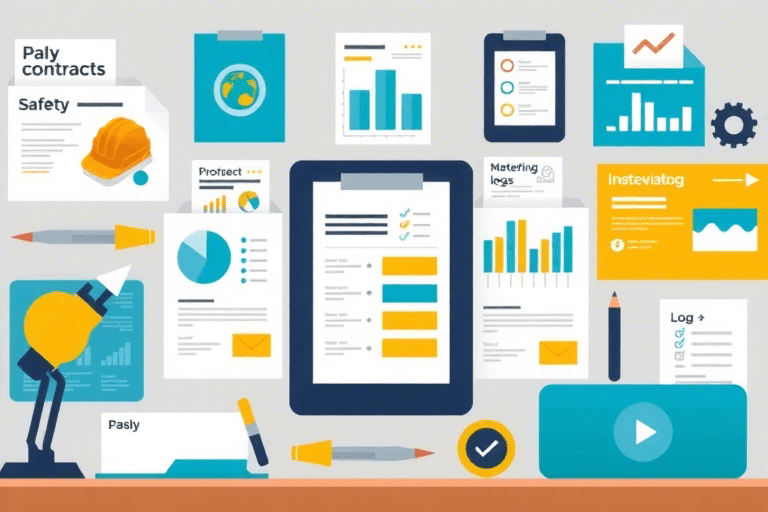 如何有效管理建筑工程合同资料？