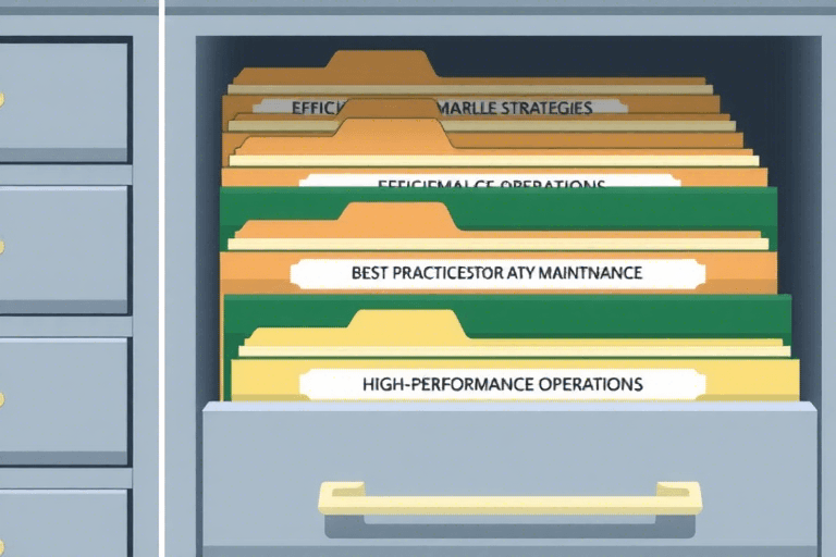如何高效地进行物业工程档案管理资料的工作？