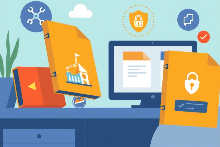 如何高效地创建和管理工程业主的资料目录？