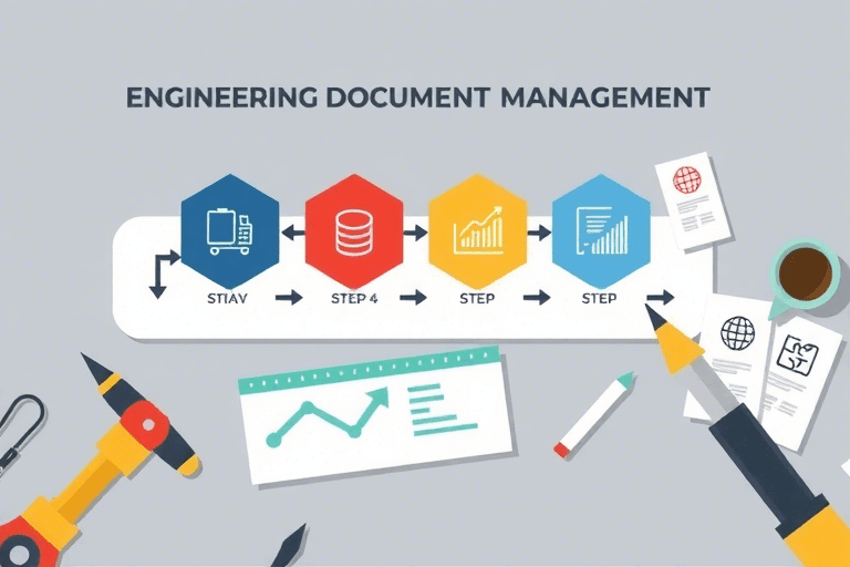 如何构建高效的工程资料管理顺序图？