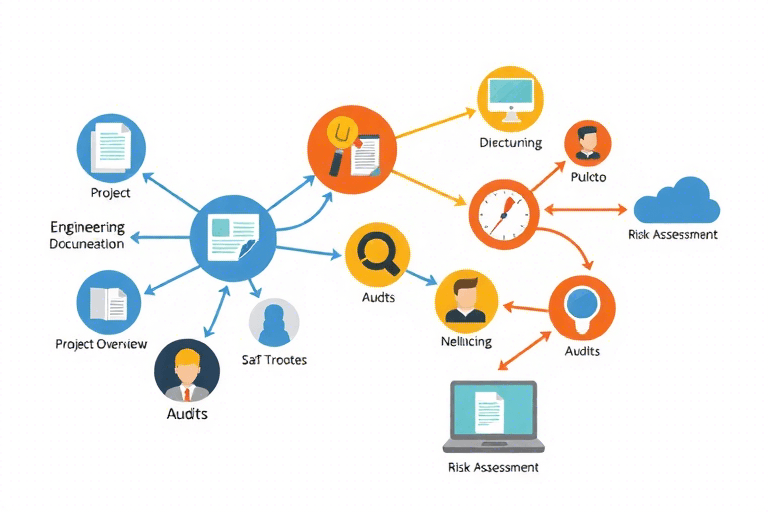 如何构建高效的工程资料管理思维导图？