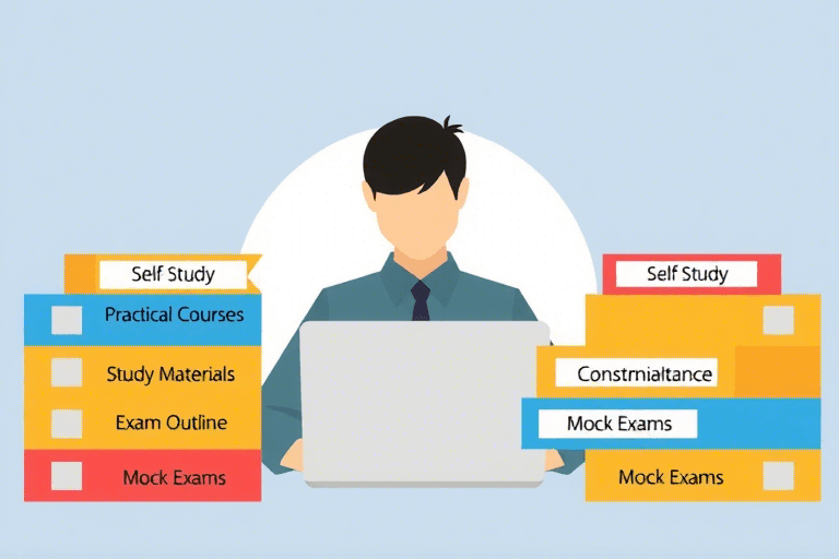 如何准备自考工程管理实践课的资料才能取得好成绩？