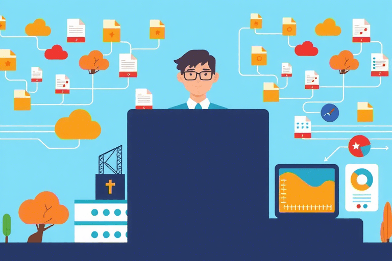 如何有效地管理污水管网工程的资料？