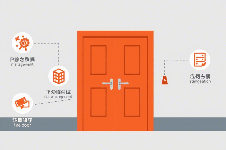 如何高效地管理防火门工程的各类资料？