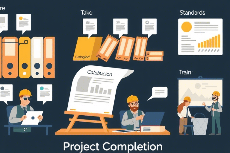 如何有效管理工程竣工施工资料？